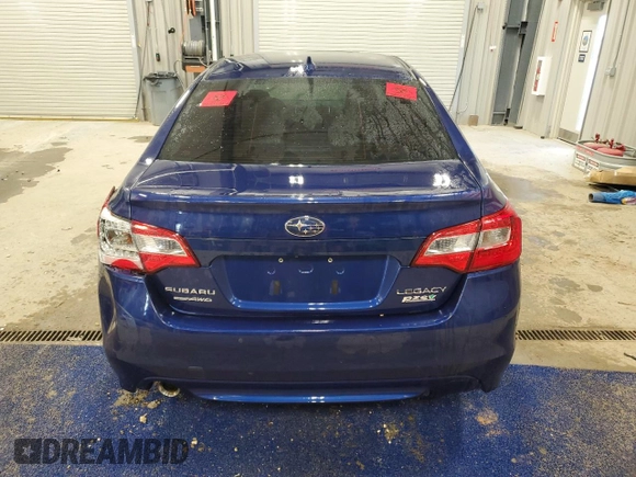 2017 Subaru Legacy Sport with VIN 4S3BNAS61H3055200, listed as a Copart auction lot 49849845 with 0 mi miles and Salvage Title. Bid and sale history available at carsss.com. Image 6.