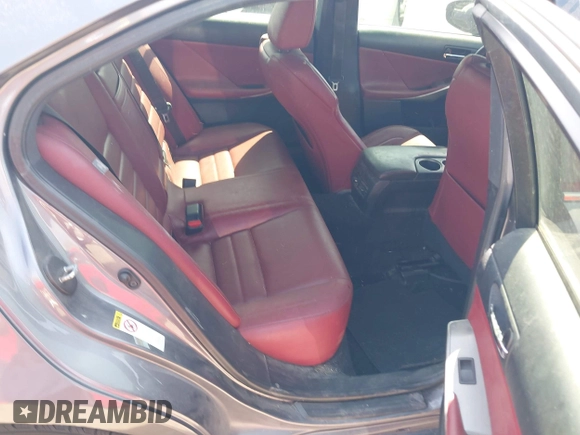 2014 Lexus IS 250 with VIN JTHBF1D27E5021235, listed as a IAAI auction lot 42047503 with 223,521 mi miles and . Bid and sale history available at DreamBid. Image 8.