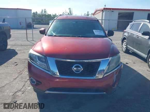 2016 Nissan Pathfinder S with VIN 5N1AR2MN7GC600949, listed as a IAAI auction lot 41261906 with 173,787 mi miles and . Bid and sale history available at DreamBid. Image 12.