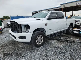2019 Ram 2500 Big Horn with VIN 3C6UR5DJ0KG697358, listed as a Copart auction lot 62675875 with 98,653 mi miles and Salvage title. Bid and sale history available at DreamBid. Image 1.
