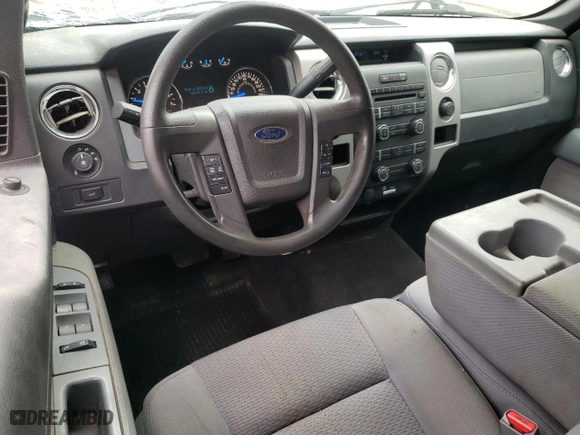 2013 Ford F-150 XL with VIN 1FTFW1CF6DKE99055, listed as a Copart auction lot 47014585 with 169,115 mi miles and Salvage Title. Bid and sale history available at carsss.com. Image 8.