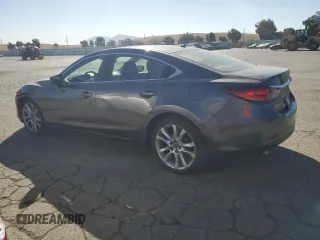 2017 Mazda 6 Touring with VIN JM1GL1V52H1150505, listed as a Copart auction lot 74971294 with 91,524 mi miles and Salvage Title. Bid and sale history available at carsss.com. Image 2.