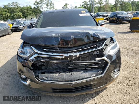 2020 Chevrolet Traverse LT with VIN 1GNERHKW2LJ300026, listed as a Copart auction lot 57171145 with 57,099 mi miles and Salvage title. Bid and sale history available at DreamBid. Image 5.