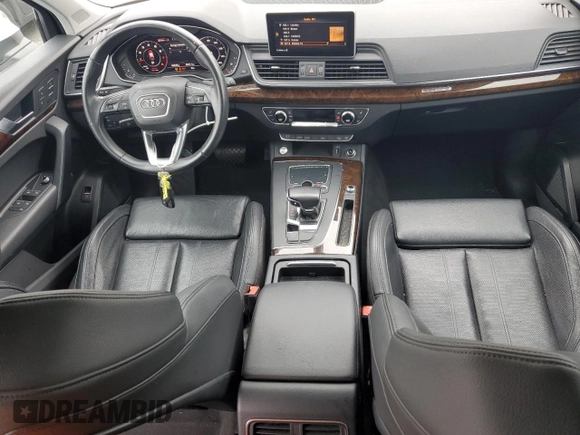 2018 Audi Q5 Premium Plus with VIN WA1BNAFY2J2173452, listed as a Copart auction lot 52898795 with 66,840 mi miles and Salvage Title. Bid and sale history available at carsss.com. Image 8.
