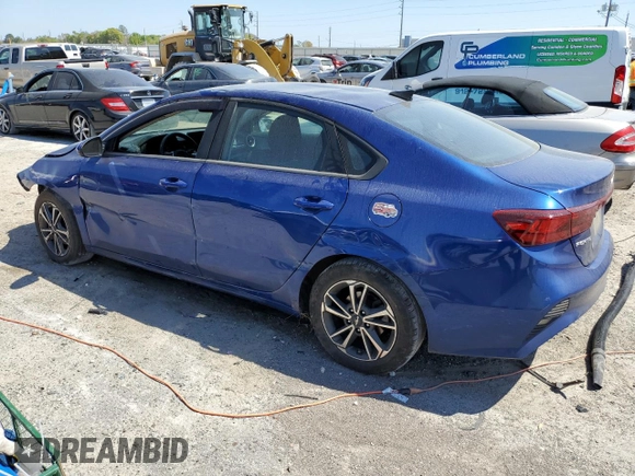 2022 Kia Forte LXS with VIN 3KPF24ADXNE463839, listed as a Copart auction lot 50041655 with 38,059 mi miles and Non Repairable. Bid and sale history available at DreamBid. Image 2.