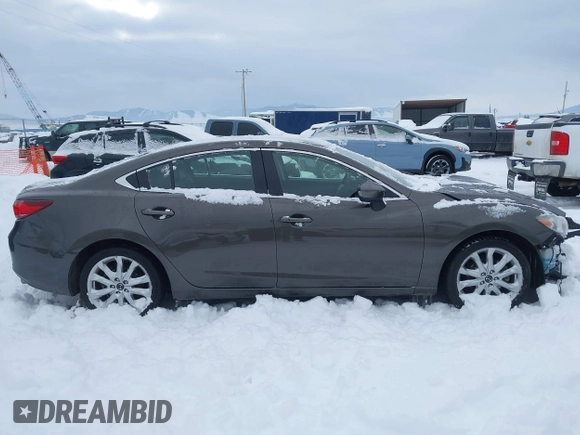 2016 Mazda Mazda6 i Touring with VIN JM1GJ1V58G1458699, listed as a IAAI auction lot 41598598 with 73,576 mi miles. Bid and sale history available at carsss.com. Image 14.