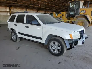 2005 Jeep Grand Cherokee Laredo with VIN 1J4HS48N75C585292, listed as a Copart auction lot 88719255 with 140,341 mi miles and Salvage Title. Bid and sale history available at carsss.com. Image 4.