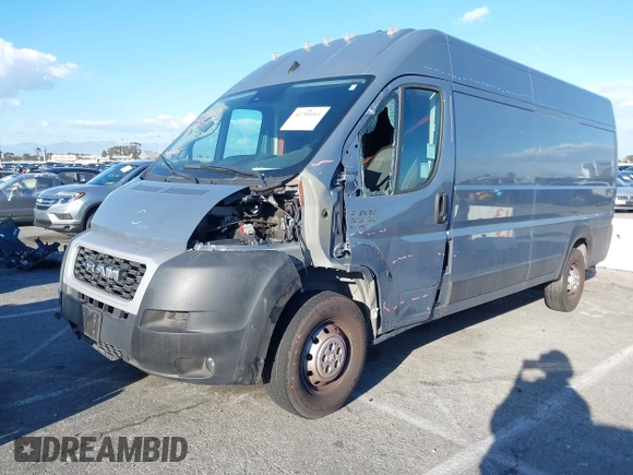 2022 Ram ProMaster Cargo with VIN 3C6MRVJG3NE136421, listed as a IAAI auction lot 41700161 with 35,980 mi miles and . Bid and sale history available at DreamBid. Image 20.