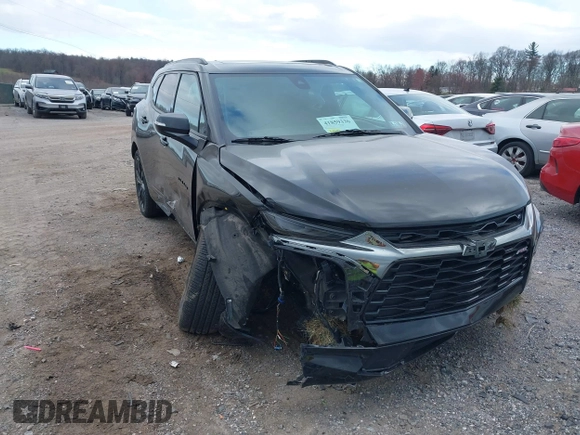 2021 Chevrolet Blazer RS with VIN 3GNKBKRS2MS527336, listed as a IAAI auction lot 41859336 with 126,029 mi miles and . Bid and sale history available at DreamBid. Image 6.