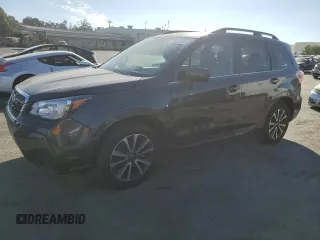 2018 Subaru Forester Premium with VIN JF2SJGEC1JH444025, listed as a Copart auction lot 77987034 with 56,336 mi miles and Salvage Title. Bid and sale history available at carsss.com. Image 1.