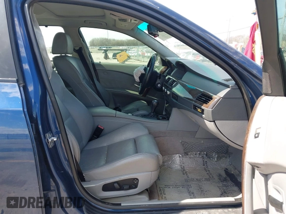 2005 BMW 5 Series 545i with VIN WBANB33535B116620, listed as a IAAI auction lot 41884829 with 144,395 mi miles and . Bid and sale history available at carsss.com. Image 5.