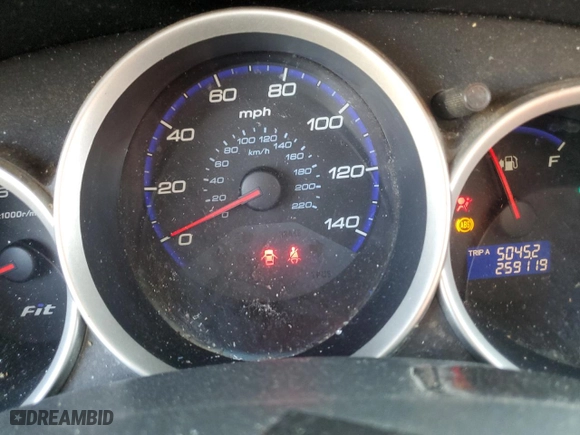 2008 Honda Fit with VIN JHMGD38448S043816, listed as a Copart auction lot 46903115 with 259,119 mi miles and Salvage Title. Bid and sale history available at carsss.com. Image 9.