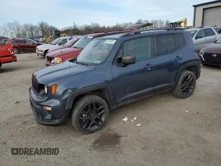 2021 Jeep Renegade Latitude with VIN ZACNJDBBXMPM91733, listed as a Copart auction lot 50774025 with 7,647 mi miles and Salvage Title. Bid and sale history available at DreamBid. Image 1.