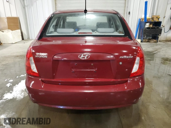 2011 Hyundai Accent GLS with VIN KMHCN4AC2BU598615, listed as a Copart auction lot 45790355 with 175,347 mi miles and Clean Title. Bid and sale history available at DreamBid. Image 6.