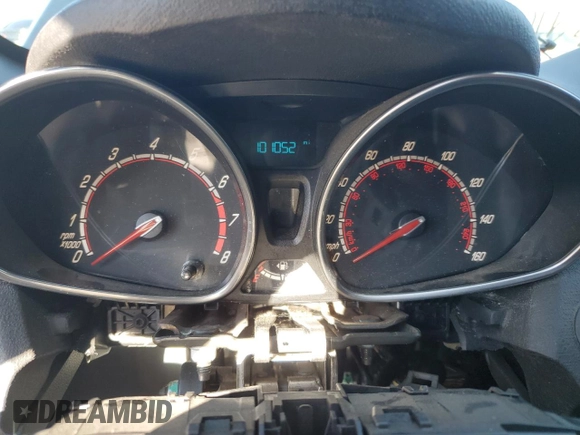 2019 Ford Fiesta ST with VIN 3FADP4GX8KM153352, listed as a Copart auction lot 88704555 with 101,052 mi miles and Salvage Title. Bid and sale history available at carsss.com. Image 9.