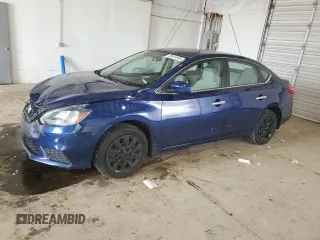 2017 Nissan Sentra S with VIN 3N1AB7AP0HY221556, listed as a Copart auction lot 58591805 with 82,813 mi miles and Salvage title. Bid and sale history available at DreamBid. Image 1.