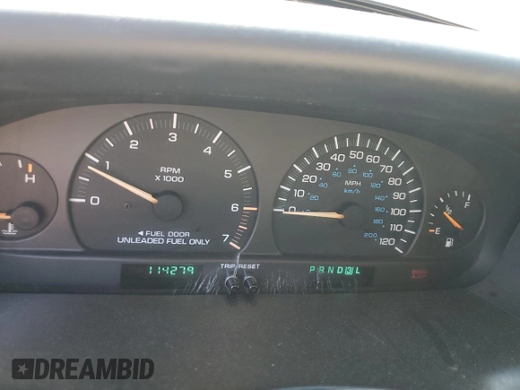 1998 Dodge Caravan SE with VIN 1B4GP44R5WB678134, listed as a Copart auction lot 54435585 with 114,279 mi miles and Salvage Title. Bid and sale history available at carsss.com. Image 9.