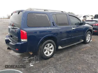 2010 Nissan Armada Titanium z VIN 5N1BA0ND2AN619989, wystawiony jako IAAI lot #41516441 z przebiegiem 161 744 mil mil oraz . Historia ofert i sprzedaży dostępna na DreamBid. Obrazek 4.