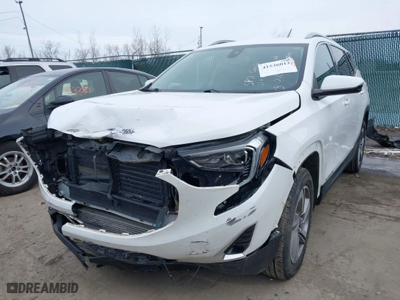 2018 GMC Terrain SLT with VIN 3GKALVEVXJL254577, listed as a IAAI auction lot 41536012 with 133,001 mi miles. Bid and sale history available at carsss.com. Image 17.
