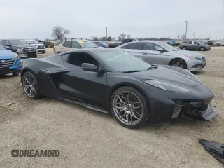 2024 Chevrolet Corvette 1LZ with VIN 1G1YD2D33R5609258, listed as a Copart auction lot 88055455 with 2,151 mi miles and Salvage Title. Bid and sale history available at DreamBid. Image 4.