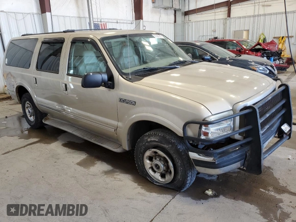 2005 Ford Excursion Limited with VIN 1FMNU43S55EC42397, listed as a Copart auction lot 57301215 with 182,860 mi miles and Non repairable. Bid and sale history available at DreamBid. Image 4.