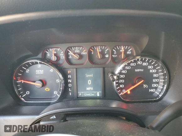 2017 Chevrolet Silverado 3500HD Work Truck with VIN 1GC4KYCG4HF187514, listed as a Copart auction lot 50652095 with 129,462 mi miles and Salvage Title. Bid and sale history available at carsss.com. Image 9.