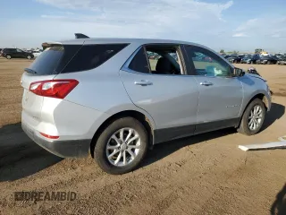2021 Chevrolet Equinox LT with VIN 2GNAXUEV2M6125369, listed as a Copart auction lot 63131484 with 77,168 mi miles and Salvage title. Bid and sale history available at DreamBid. Image 3.