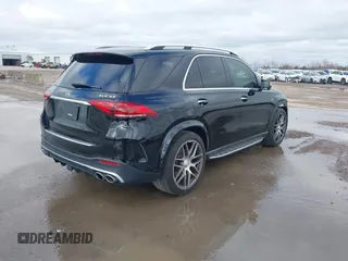 2022 Mercedes-Benz GLE 53 AMG with VIN 4JGFB6BBXNA596396, listed as a IAAI auction lot 41484492 with 38,599 mi miles and . Bid and sale history available at DreamBid. Image 4.