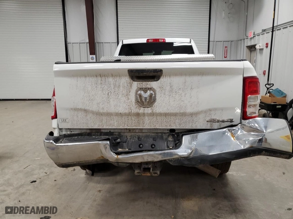2024 Ram 3500 Tradesman with VIN 3C63R3GJ1RG187364, listed as a Copart auction lot 87288644 with 19,090 mi miles and Salvage Title. Bid and sale history available at carsss.com. Image 6.