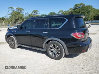 2018 Nissan Armada SL with VIN JN8AY2ND5JX001341, listed as a Copart auction lot 52087444 with 106,141 mi miles and Non Repairable. Bid and sale history available at carsss.com. Image 2.