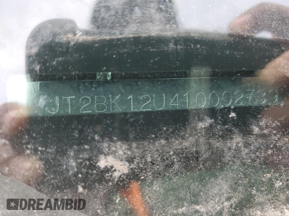 2001 Toyota Prius z VIN JT2BK12U410002739, wystawiony jako Copart lot #44279135 z przebiegiem 101 362 mil mil oraz Szkoda całkowita • Salvage title. Historia ofert i sprzedaży dostępna na DreamBid. Obrazek 12.