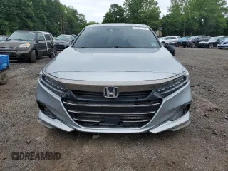 2021 Honda Accord Sport with VIN 1HGCV2F37MA011736, listed as a Copart auction lot 45383575 with Not provided miles and Salvage title. Bid and sale history available at DreamBid. Image 5.
