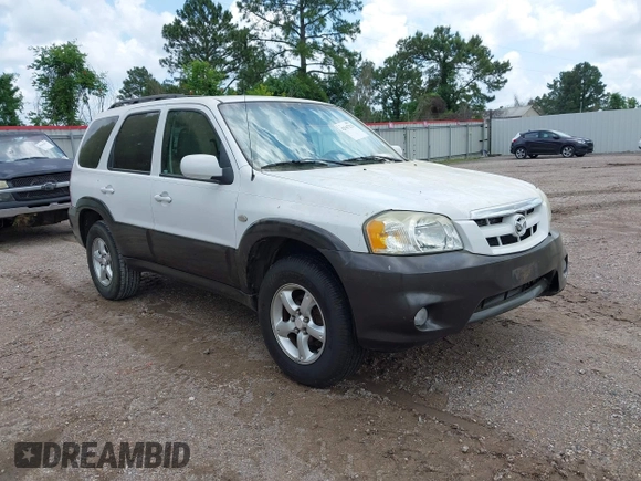 2006 Mazda Tribute i with VIN 4F2YZ02Z56KM31953, listed as a IAAI auction lot 42167223 with 185,169 mi miles and . Bid and sale history available at carsss.com. Image 1.