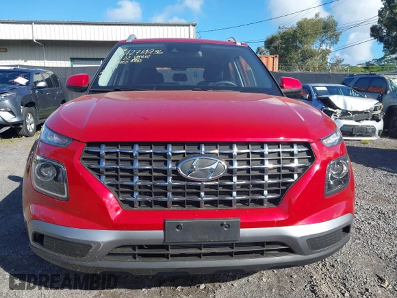 2022 Hyundai Venue Limited with VIN KMHRC8A38NU203025, listed as a IAAI auction lot 42714936 with 10,494 mi miles and . Bid and sale history available at DreamBid. Image 12.