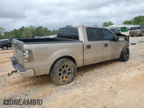 2004 Ford F-150 XLT with VIN 1FTPW14534KA52354, listed as a Copart auction lot 51713855 with 148,707 mi miles and Salvage title. Bid and sale history available at DreamBid. Image 3.