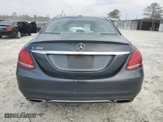 2015 Mercedes-Benz C-Class C 300 with VIN 55SWF4JB5FU049025, listed as a Copart auction lot 47195235 with 188,564 mi miles and Salvage Title. Bid and sale history available at carsss.com. Image 6.