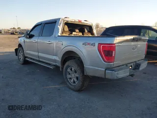 2021 Ford F-150 XL with VIN 1FTFW1E56MFA46051, listed as a IAAI auction lot 41342210 with 94,729 mi miles. Bid and sale history available at carsss.com. Image 3.