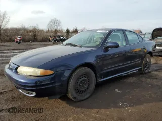 2001 Oldsmobile Alero GL2 with VIN 1G3NL52E51C182619, listed as a Copart auction lot 51489945 with 123,734 mi miles and Salvage Title. Bid and sale history available at DreamBid. Image 1.