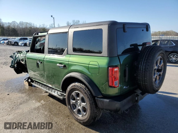 2024 Ford Bronco Big Bend with VIN 1FMDE7BH2RLA77300, listed as a Copart auction lot 48970715 with 9,775 mi miles and Salvage Title. Bid and sale history available at DreamBid. Image 2.