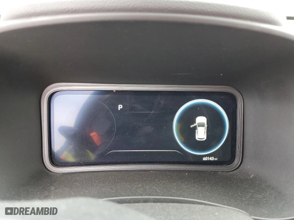 2023 Hyundai Kona Electric SE with VIN KM8K23AG8PU178706, listed as a Copart auction lot 47664455 with 60,143 mi miles and Salvage Title. Bid and sale history available at carsss.com. Image 9.