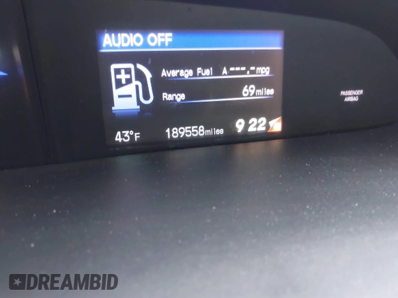 2015 Honda Civic EX with VIN 19XFB2F82FE005424, listed as a IAAI auction lot 40898381 with 189,558 mi miles and . Bid and sale history available at carsss.com. Image 15.