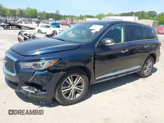 2020 Infiniti QX60 Luxe with VIN 5N1DL0MM6LC528615, listed as a IAAI auction lot 42016614 with 81,449 mi miles and . Bid and sale history available at DreamBid. Image 17.