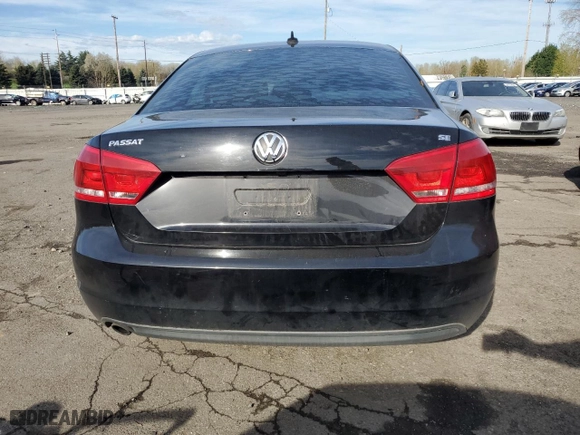2014 Volkswagen Passat SE with VIN 1VWBP7A32EC008691, listed as a Copart auction lot 50271685 with 136,477 mi miles and Salvage Title. Bid and sale history available at carsss.com. Image 6.