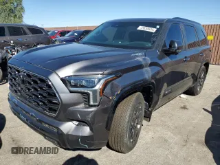2024 Toyota Sequoia SR5 with VIN 7SVAAABA5RX022048, listed as a Copart auction lot 72630824 with 5,182 mi miles and Salvage Title. Bid and sale history available at carsss.com. Image 1.