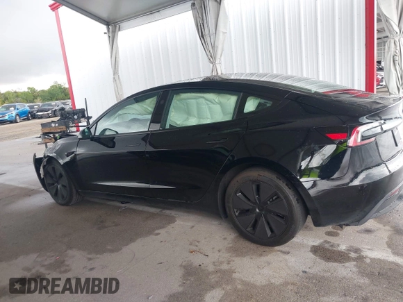 2024 Tesla Model 3 with VIN 5YJ3E1EA6RF731312, listed as a IAAI auction lot 41987407 with 5,025 mi miles and . Bid and sale history available at DreamBid. Image 14.
