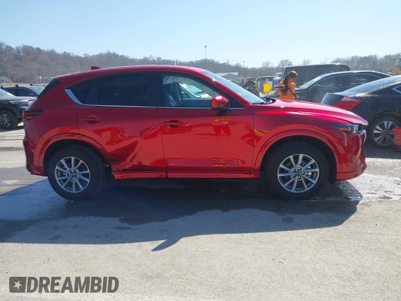 2024 Mazda CX-5 2.5 S Preferred Package with VIN JM3KFBCLXR0407918, listed as a IAAI auction lot 41708803 with 6,156 mi miles. Bid and sale history available at carsss.com. Image 13.