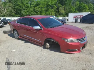 2015 Chevrolet Impala LTZ with VIN 1G1165S35FU104081, listed as a Copart auction lot 52936345 with 185,366 mi miles and Salvage Title. Bid and sale history available at DreamBid. Image 4.