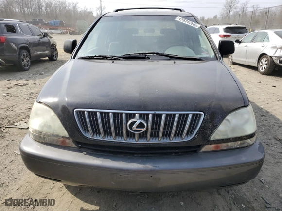 2002 Lexus RX 300 with VIN JTJHF10U020279184, listed as a Copart auction lot 47606365 with 468,431 mi miles and Clean Title. Bid and sale history available at carsss.com. Image 5.