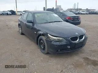 2007 BMW 5 Series with VIN WBANF33507B999230, listed as a IAAI auction lot 42045839 with 205,094 mi miles and . Bid and sale history available at DreamBid. Image 1.