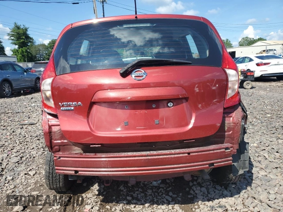 2017 Nissan Note SV with VIN 3N1CE2CP8HL371234, listed as a Copart auction lot 65012335 with 65,759 mi miles and Clean title. Bid and sale history available at DreamBid. Image 6.